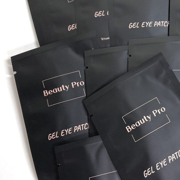 Gēla acu plāksteri skropstu atdalīšanai