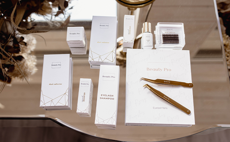 BeautyPro | Eyelash Extensions | Skropstu pieaudzēšanas produkti